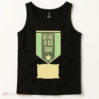 Get Out Of Bed Tank Top thumb 2