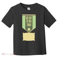 Get Out Of Bed Toddler T-Shirt thumb 0