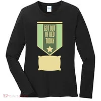 Get Out Of Bed Women's Long Sleeve Shirt thumb 0