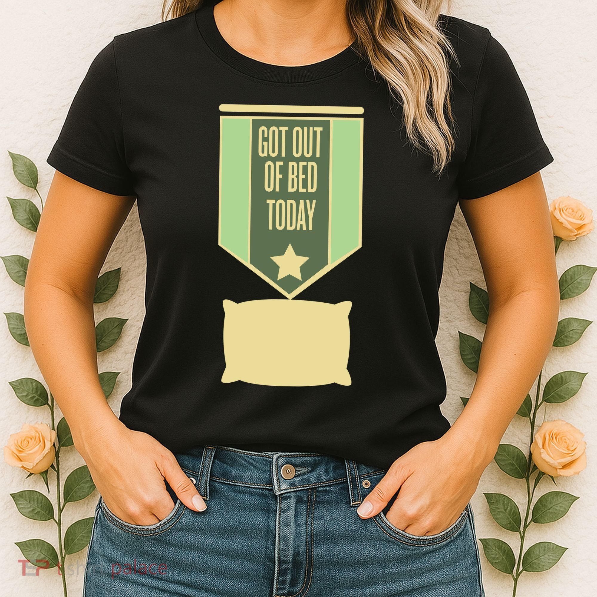 Get Out Of Bed Women's T-Shirt
