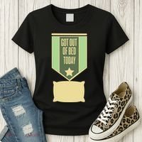 Get Out Of Bed Women's T-Shirt thumb 3