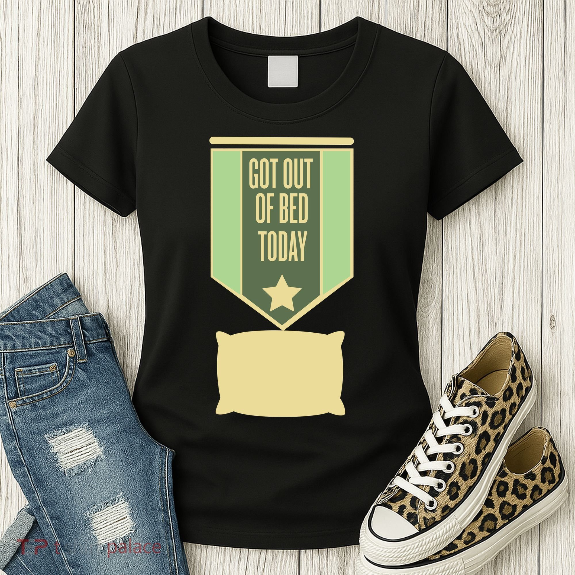 Get Out Of Bed Women's T-Shirt