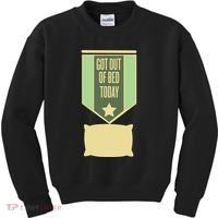 Get Out Of Bed Kids Sweatshirt thumb 0