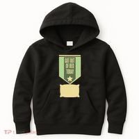 Get Out Of Bed Kids Hoodie thumb 0