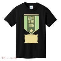 Get Out Of Bed Kids T-Shirt thumb 0