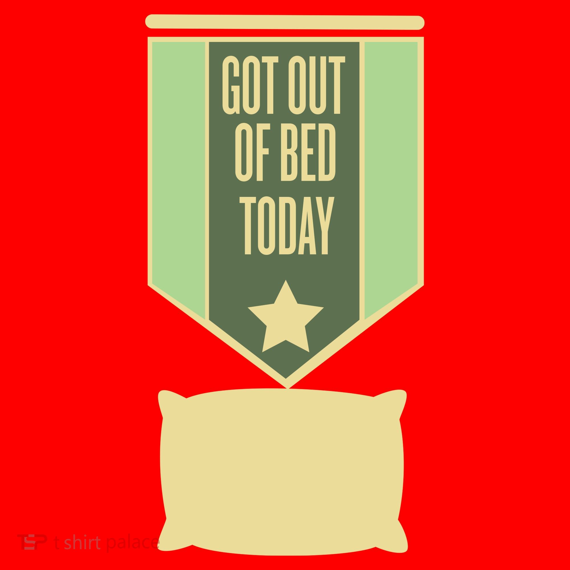 Get Out Of Bed Santa Hat