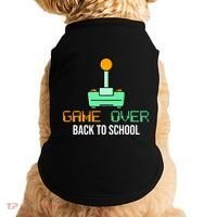 Game Over Back To School Gaming Doggie Tank thumb 0