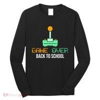 Game Over Back To School Gaming Long Sleeve Shirt thumb 0