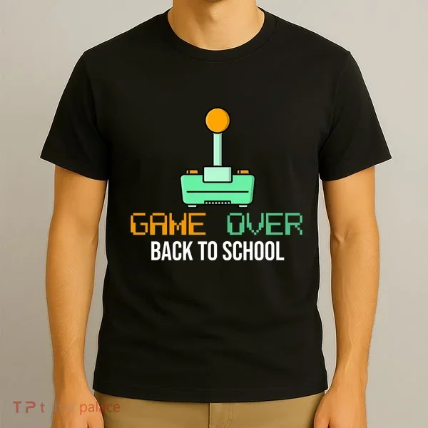 Game Over Back To School Gaming T-Shirt