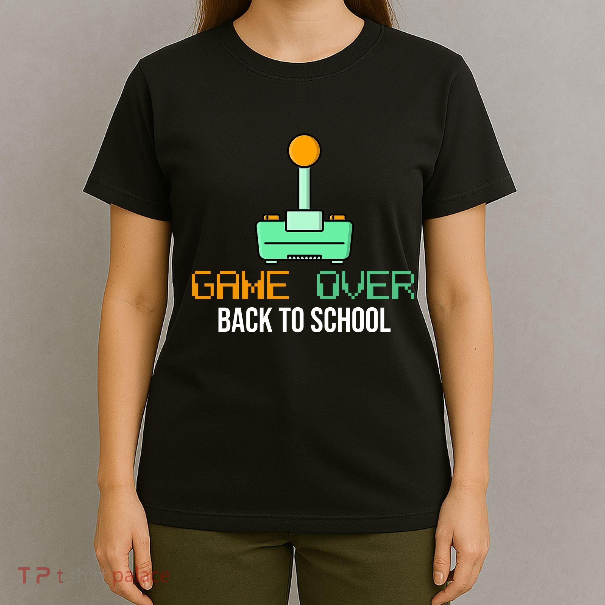 Game Over Back To School Gaming T-Shirt