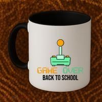 Game Over Back To School Gaming Coffee Mug thumb 2