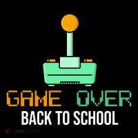 Game Over Back To School Gaming Ornament thumb 1