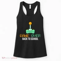 Game Over Back To School Gaming Women's Tank Top thumb 0