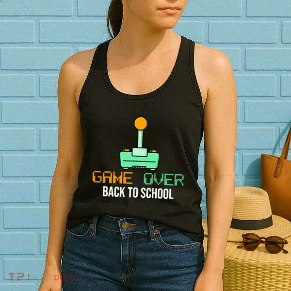 Game Over Back To School Gaming Women's Tank Top