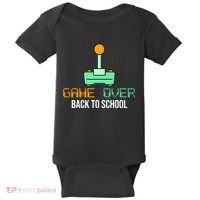 Game Over Back To School Gaming Baby Bodysuit thumb 0