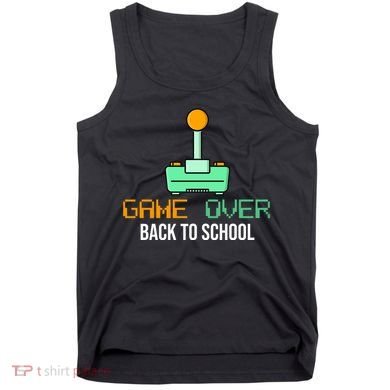 Game Over Back To School Gaming Tank Top