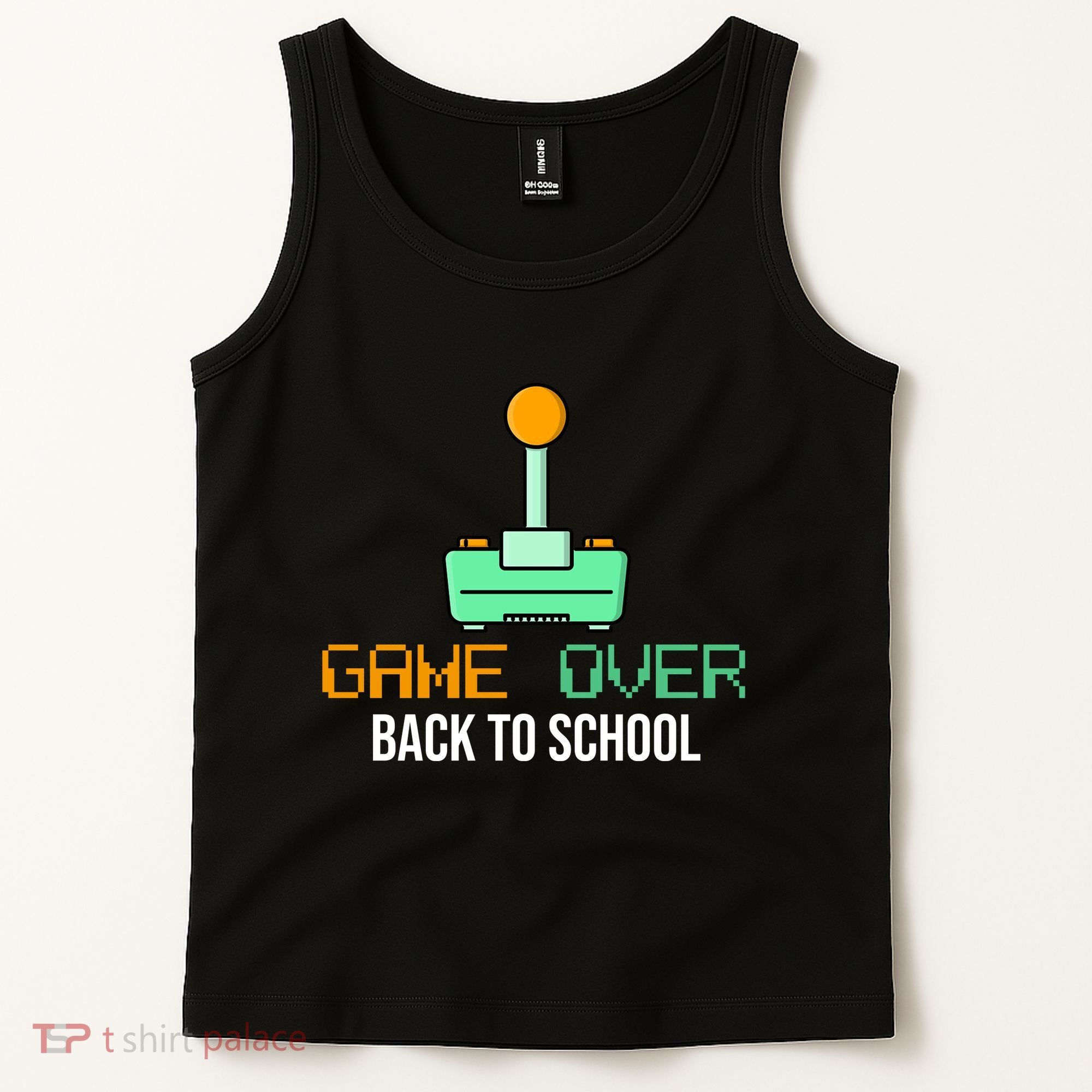 Game Over Back To School Gaming Tank Top