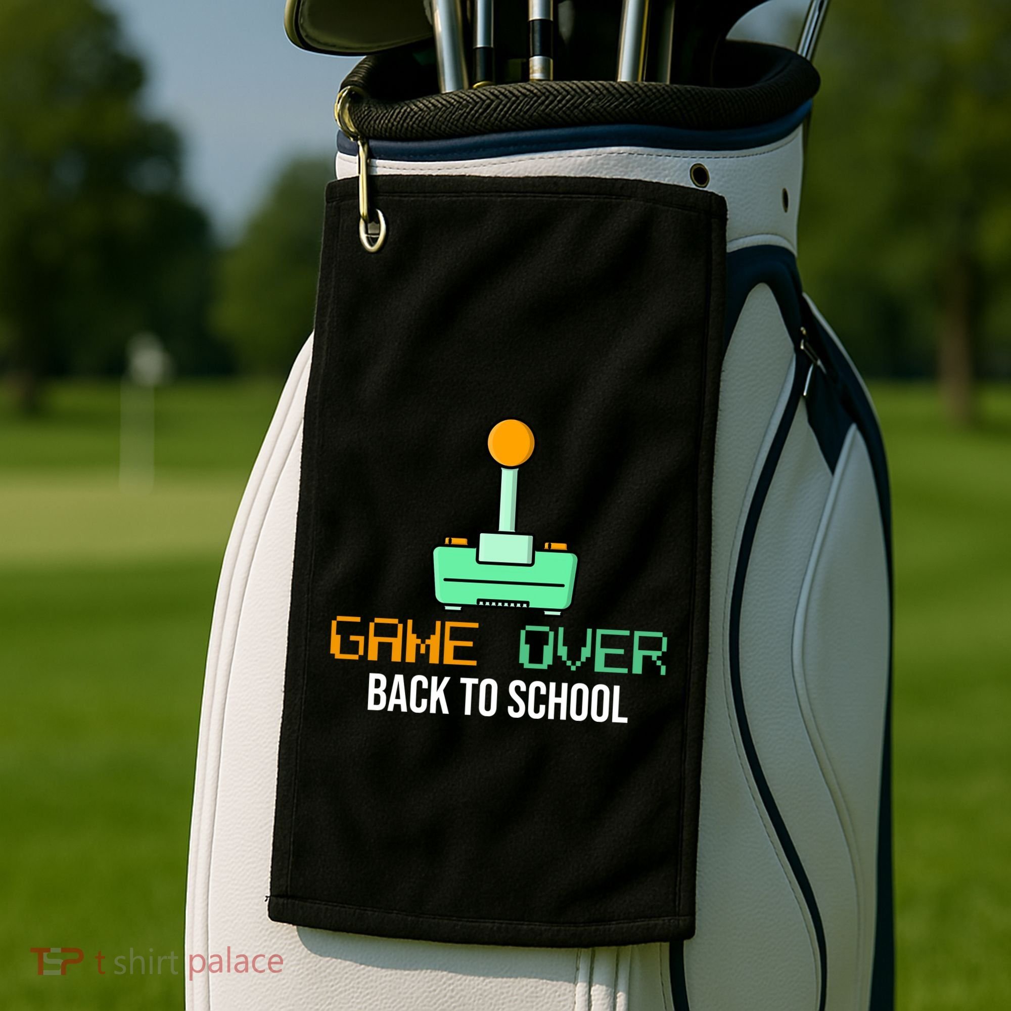 Game Over Back To School Gaming Golf Towel