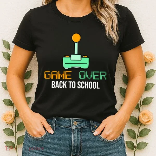 Game Over Back To School Gaming Women's T-Shirt