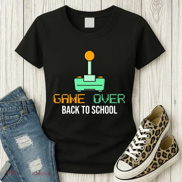Game Over Back To School Gaming Women's T-Shirt