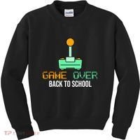 Game Over Back To School Gaming Kids Sweatshirt thumb 0