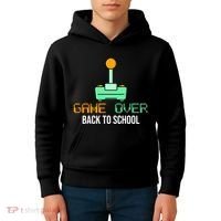 Game Over Back To School Gaming Kids Hoodie thumb 4