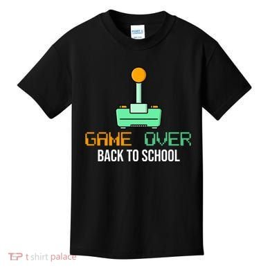 Game Over Back To School Gaming Kids T-Shirt