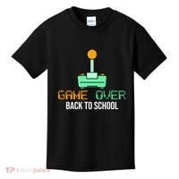 Game Over Back To School Gaming Kids T-Shirt thumb 0