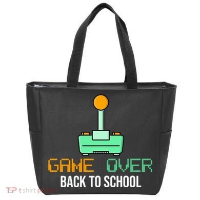 Game Over Back To School Gaming Tote Bag