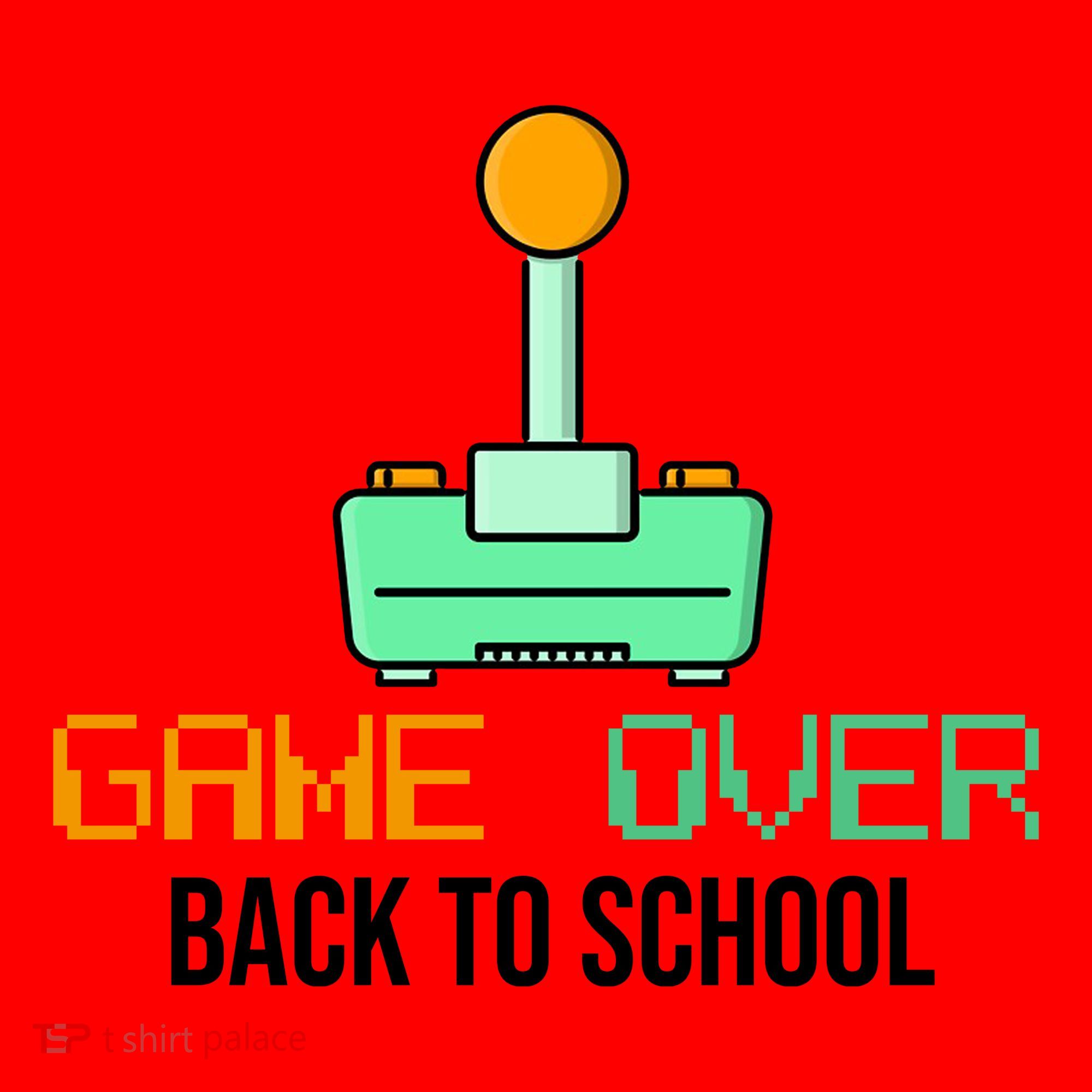 Game Over Back To School Gaming Santa Hat