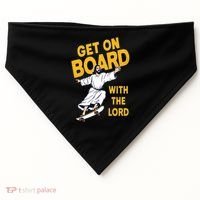 Get On Board With The Lord Skateboarding USA-Made Doggie Bandana thumb 0