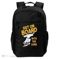 Get On Board With The Lord Skateboarding Backpack thumb 0