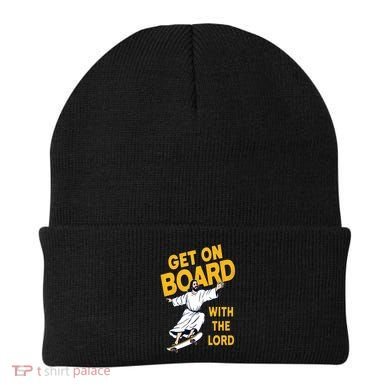 Get On Board With The Lord Skateboarding Beanie