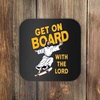 Get On Board With The Lord Skateboarding Coaster thumb 0