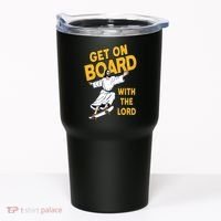 Get On Board With The Lord Skateboarding Tumbler thumb 0