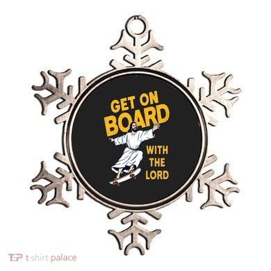 Get On Board With The Lord Skateboarding Ornament