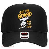 Get On Board With The Lord Skateboarding Hat thumb 0