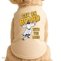 Get On Board With The Lord Skateboarding Doggie Tank thumb 0