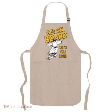 Get On Board With The Lord Skateboarding Apron