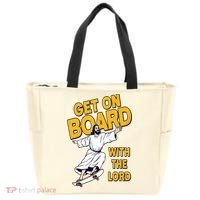 Get On Board With The Lord Skateboarding Tote Bag thumb 0