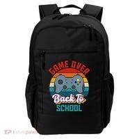 Game Over Back To School Funny Gamer Backpack thumb 0