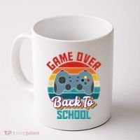 Game Over Back To School Funny Gamer Coffee Mug thumb 0