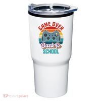 Game Over Back To School Funny Gamer Tumbler thumb 0
