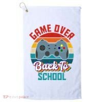 Game Over Back To School Funny Gamer Golf Towel thumb 0