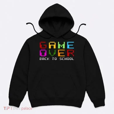 Game Over Back To School Hoodie
