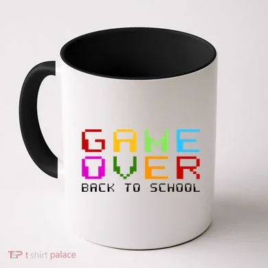 Game Over Back To School Coffee Mug