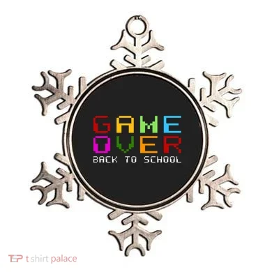 Game Over Back To School Ornament