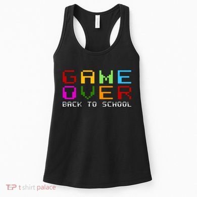Game Over Back To School Women's Tank Top