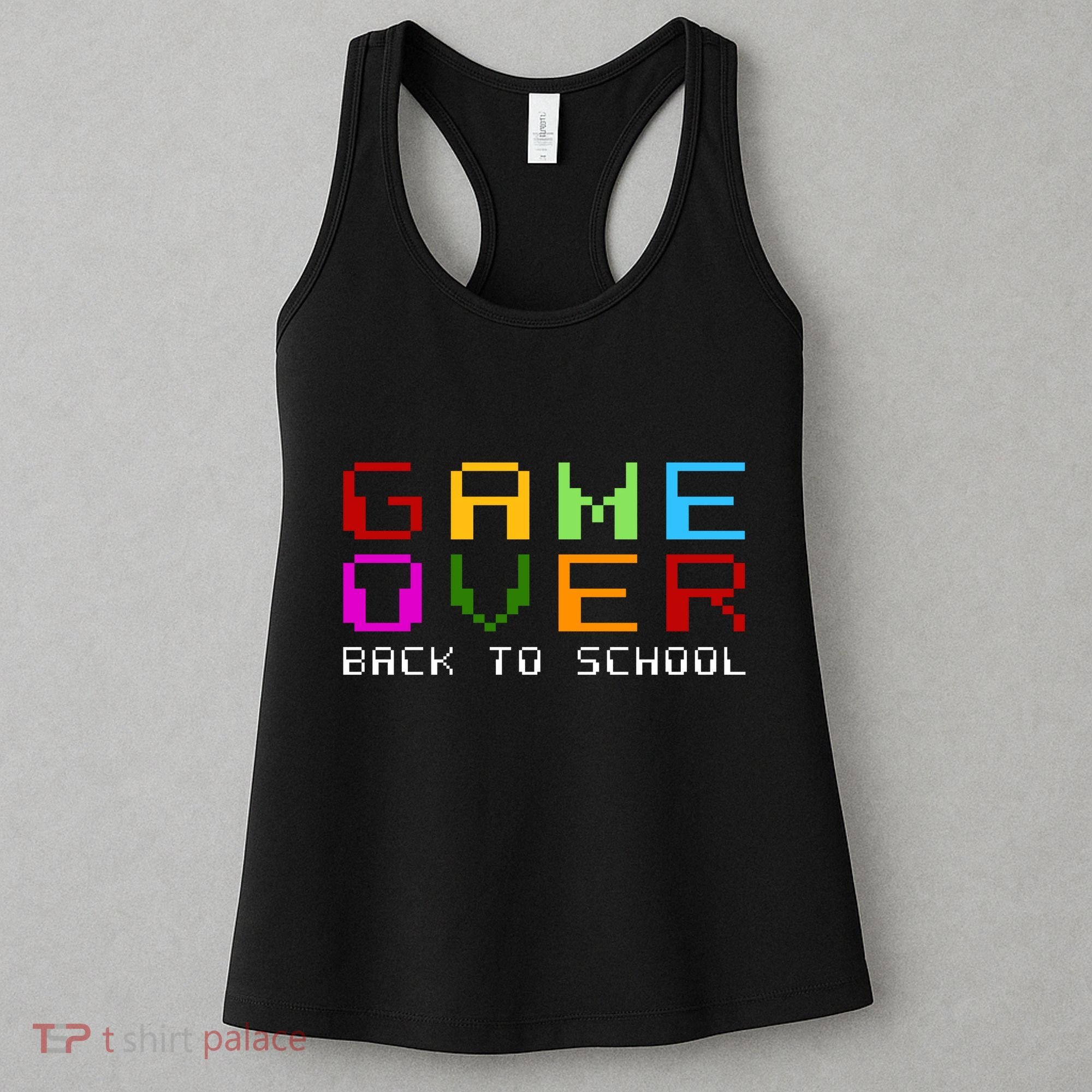 Game Over Back To School Women's Tank Top