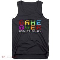 Game Over Back To School Tank Top thumb 0